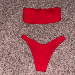 Bandeau Bikini Set!